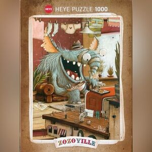 Heye “Zozoville: Laundry Day” 1000 piece puzzle